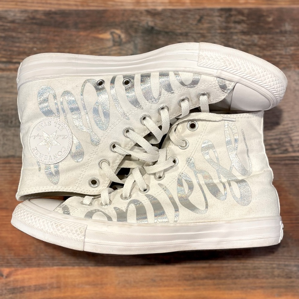 White High Top Converse